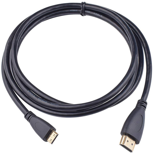 Alitutumao Camera to TV Monitor HDMI Cable Cord Canon Camera Mini HDMI to HDMI Cable Compatible with Canon PowerShot ELPH EOS Rebel DSLR SL1 SL2 T1i
