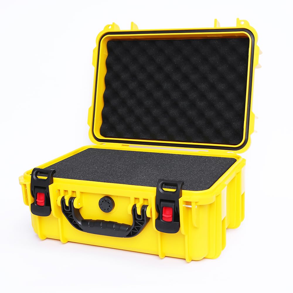 18in Waterproof Hard Shell Case with DIY Customizable Foam Insert (16 x 11x 7.8in Interior)