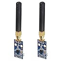 2PCS CC1101 Wireless Module with SMA Antenna Wireless Transceiver Module 315/433/868/915MHZ