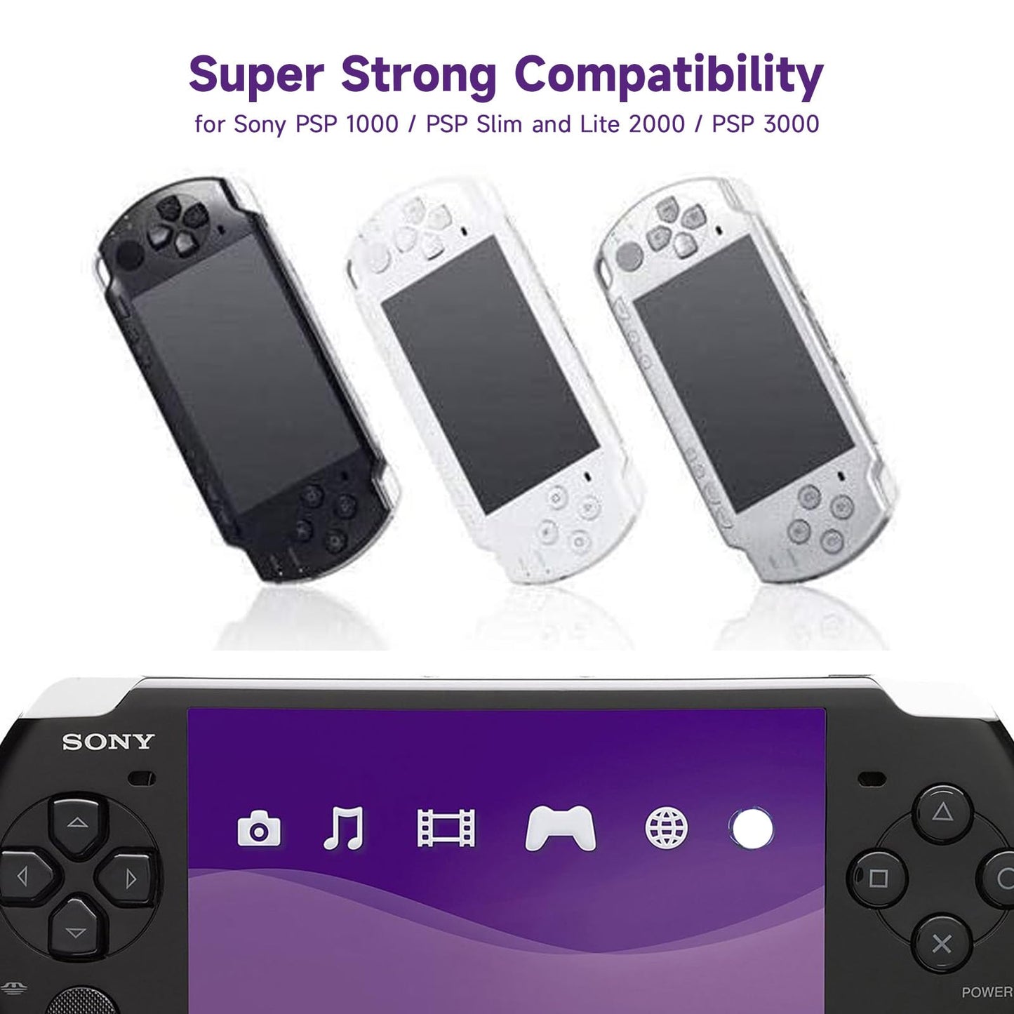 Replacement PSP Charger AC Adapter 5V Compatible with Sony PSP 1000 PSP Slim & Lite 2000 3000 PSP-110 PSP-1001 Series PSP-1001, 2001, PlayStation…