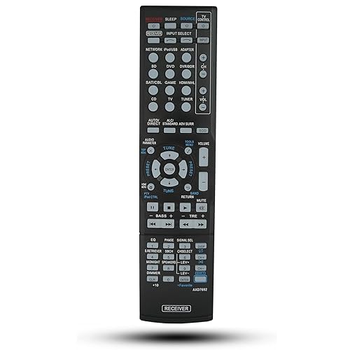 AXD7692 Replacement Remote Control fit for Pioneer AV Receiver VSX-43 VSX-823 VSX-528 VSX-828 VSX-1023 VSX-528-K VSX-528-S VSX-828-K VSX-828-S