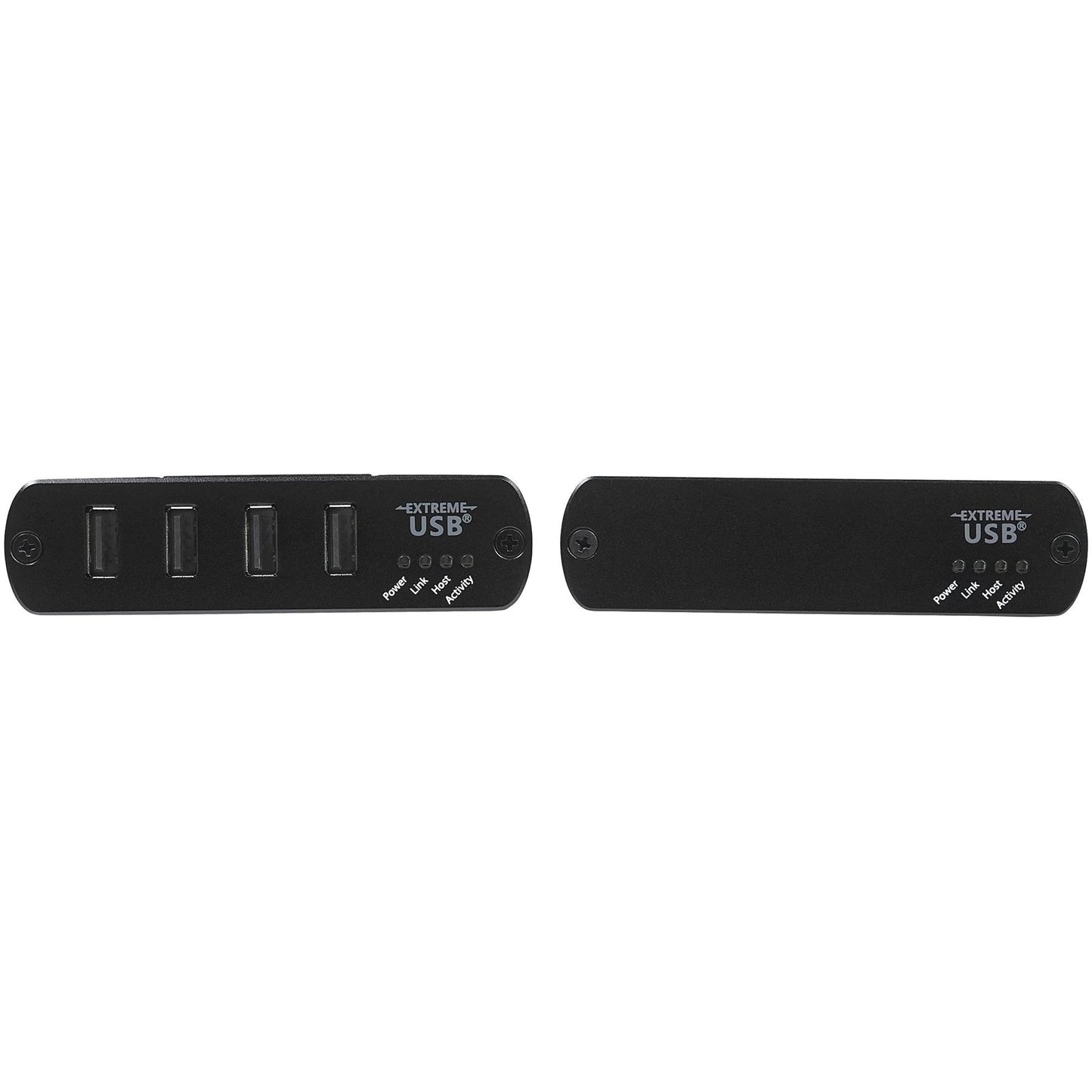 StarTech.com 4 Port USB 2.0 Extender Hub Over Cat5e/Cat6 Ethernet Cable (RJ45) - 330ft/100m Industrial Metal USB Extender Adapter Kit w/ESD Protection