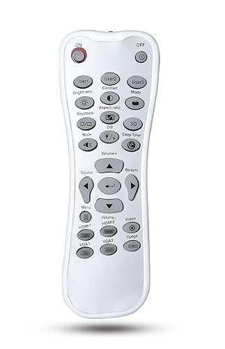 BR-3003B Projector Replacement Remote Control for Optoma GT1080 HD141X HD142X HD143X HD144X HD26BR HD27 HD27HDR HD28DSE HD29Darbee GT1080Darbee
