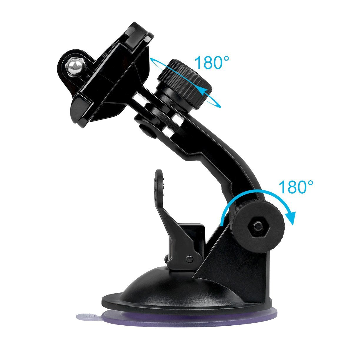 Sametop Suction Cup Mount Compatible with Gopro Hero 13, 12, 11, 10, 9, 8, 7, 6, 5, 4, Session, 3+, 3, 2, 1, Hero (2018), Max, Fusion, DJI Osmo Action