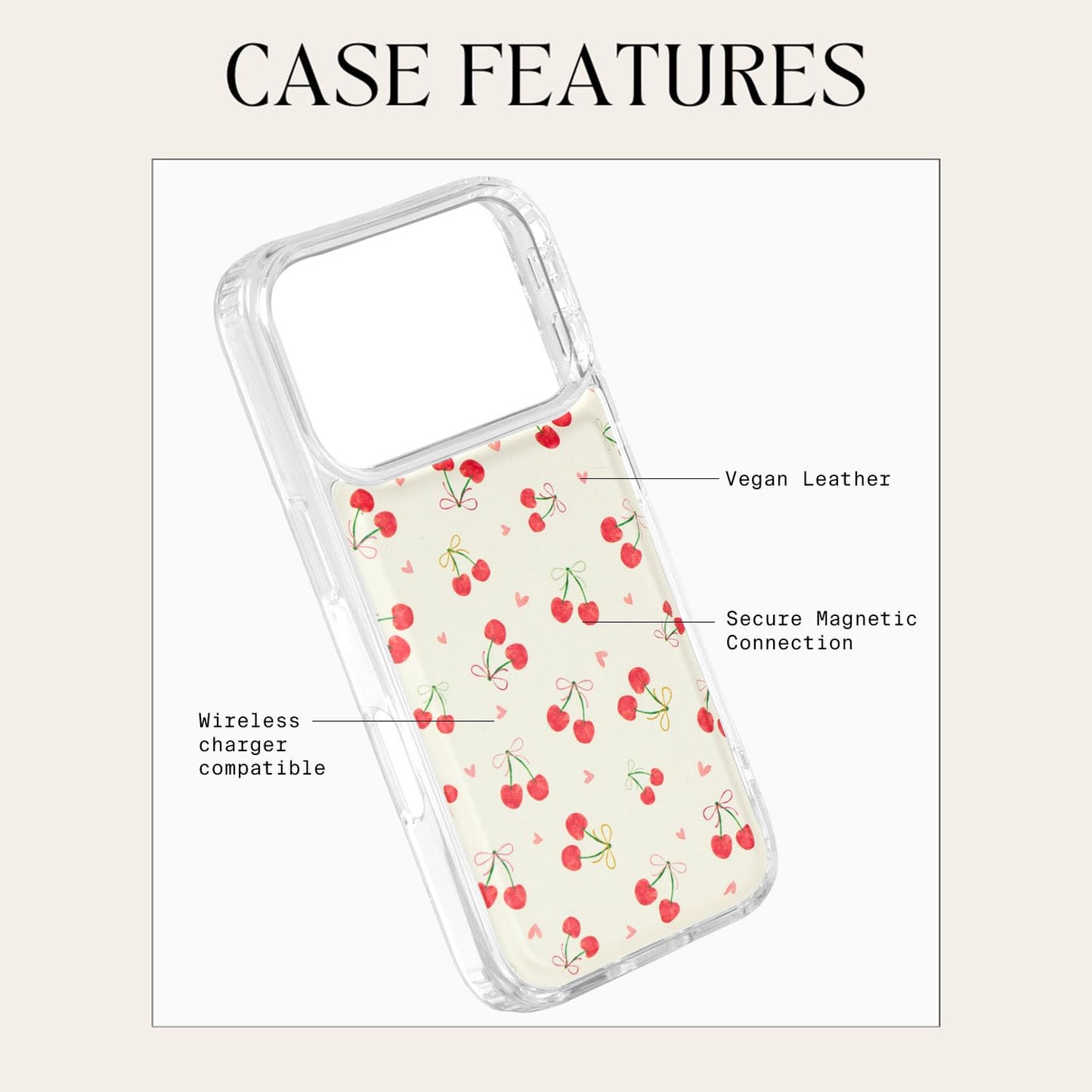 Walli Cases Magnetic Case for iPhone 17 Pro Max, Wallet Compatible