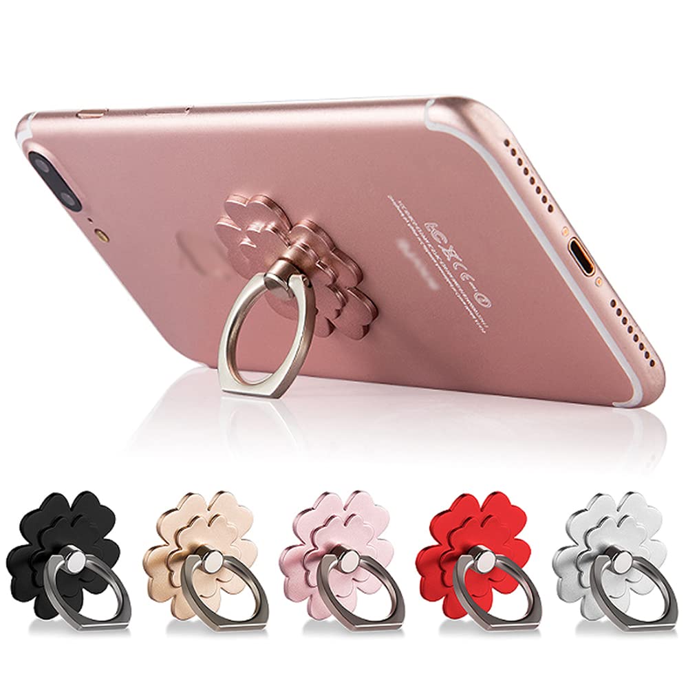 Kinizuxi Phone Ring Stand Holder, 360 Degree Rotation Lovely Flower Phone Ring Holder Finger Grip Compatible with Various Mobile Phones,Tablet