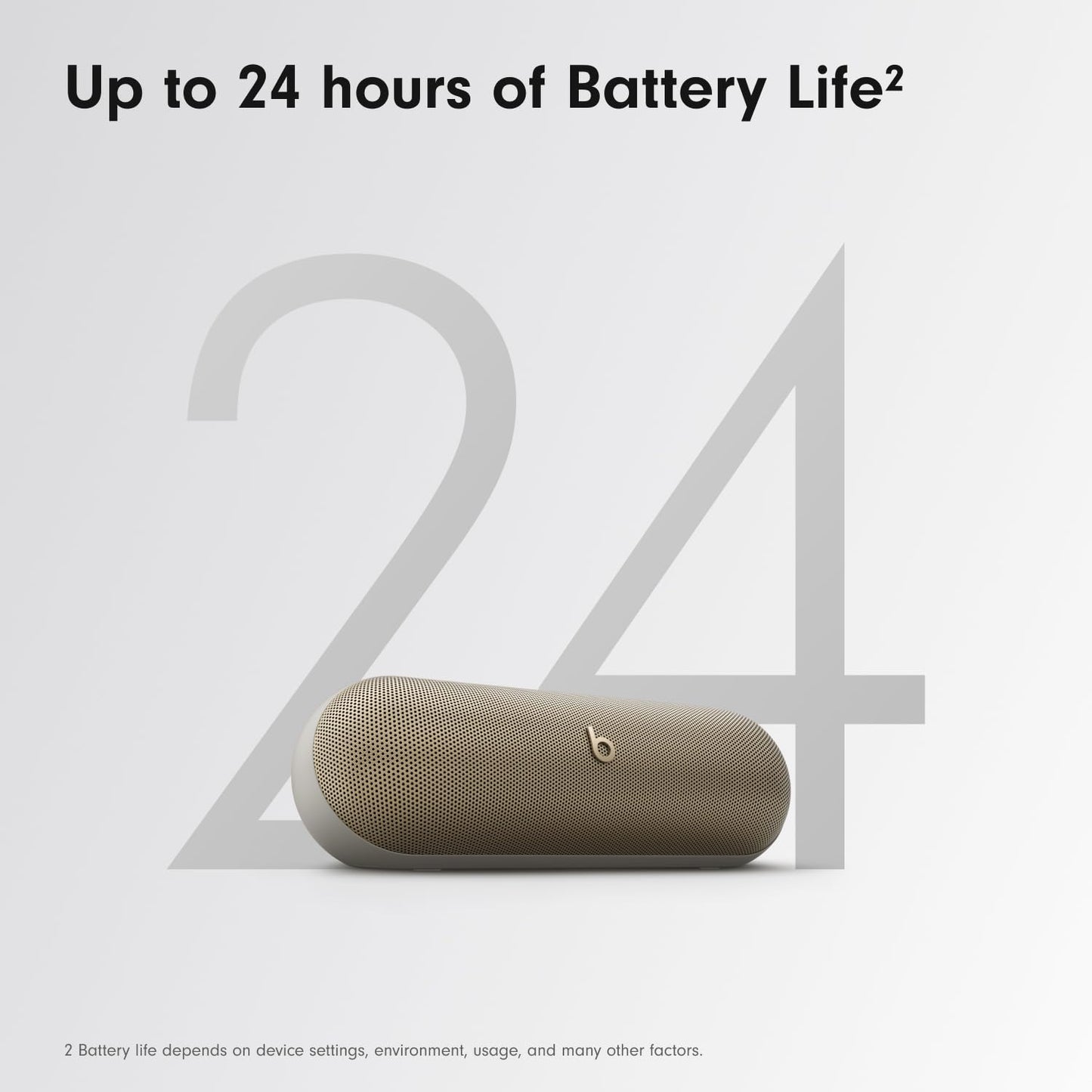 Beats Pill - Portable Bluetooth Speaker- Up to 24H Battery Life, Water Resistant, Bluetooth, Apple & Android Compatible, Seriously Loud Sound
