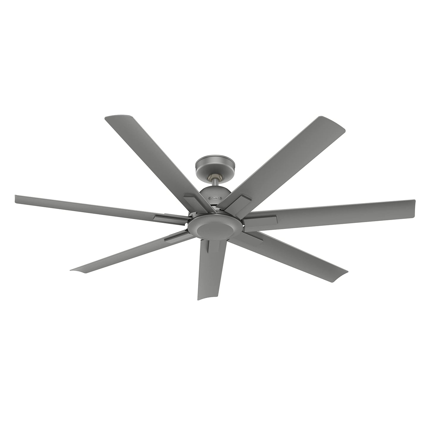 Hunter Fan 60 Inch Casual Matte Silver Finish Outdoor Ceiling Fan With 7 Blades (Renewed)