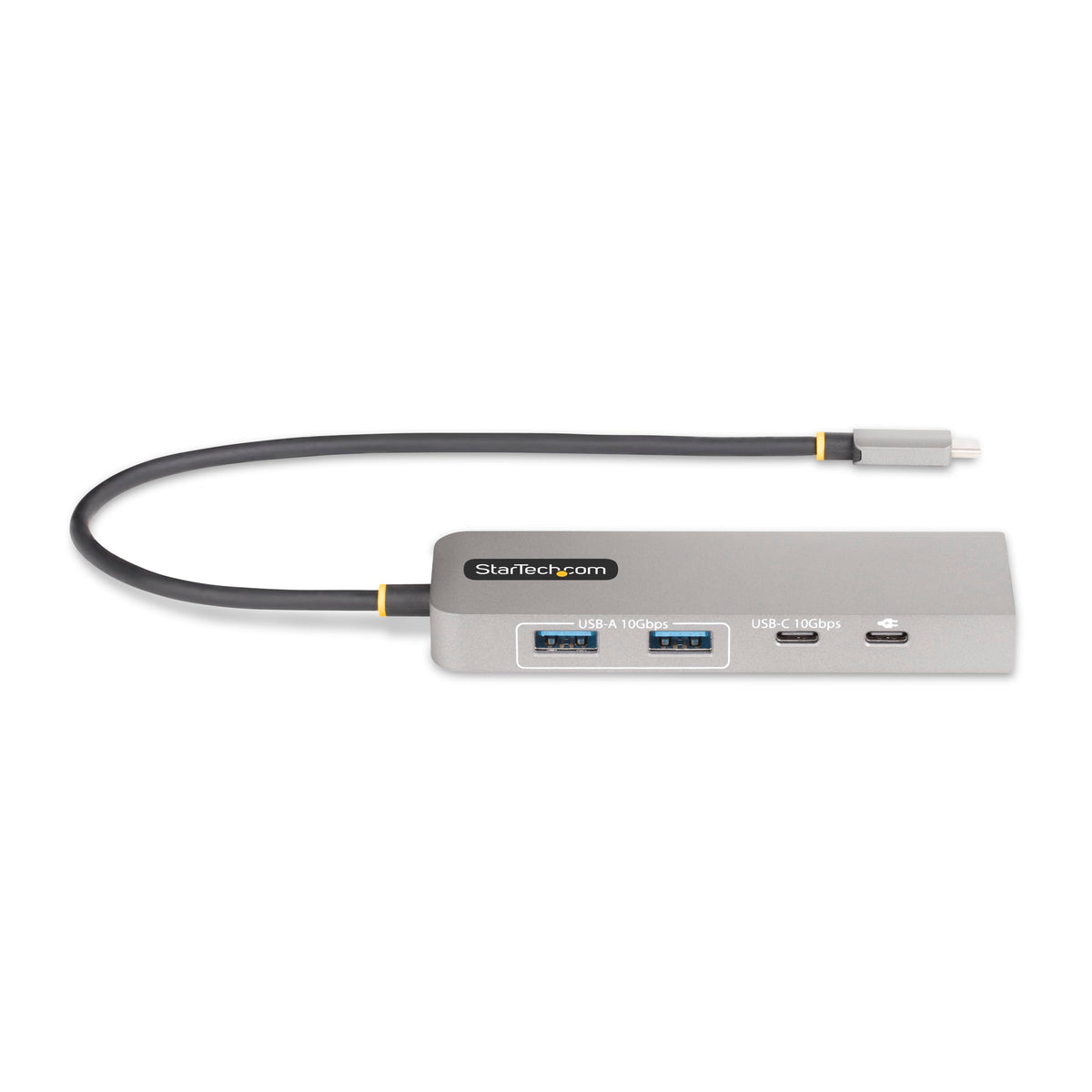 StarTech 3-Port USB-C Hub, 10Gbps, with 2.5GbE and 100W PD Pass-Through