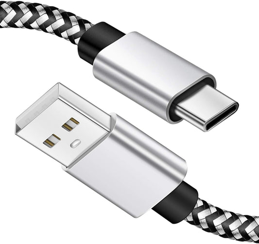 Deegotech Type C Charger Cord 10 ft, USB C Charger Cable Fast Charging, Nylon Braided Long USB C Cable Compatible with iPhone 17/16/15 Series,Galaxy
