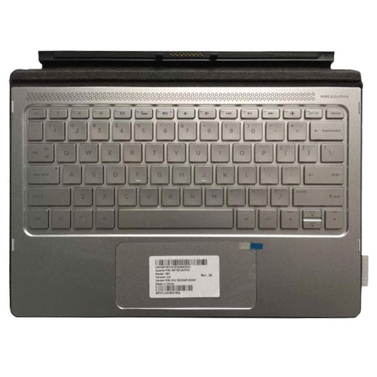 YUHUAI Laptop Replacement Keyboard for HP Spectre x2 12-A 12-inch 2-in-1 Tablet PC Expansion Leather Touch Panel US Layout
