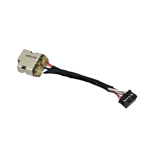 New AC DC Jack Power Plug In Charging Port Connector Socket with Wire Cable Harness for HP 756956-TD1 756956-YD1 CBL00590-0050 763699-001 755727-001