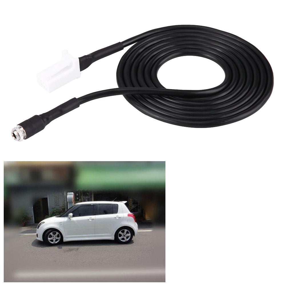 Suuonee Car Audio AUX Cable, Universal Car Audio AUX Auxiliary Adapter Cable 8 Pin Plug Fits for HRV Swift Jimny