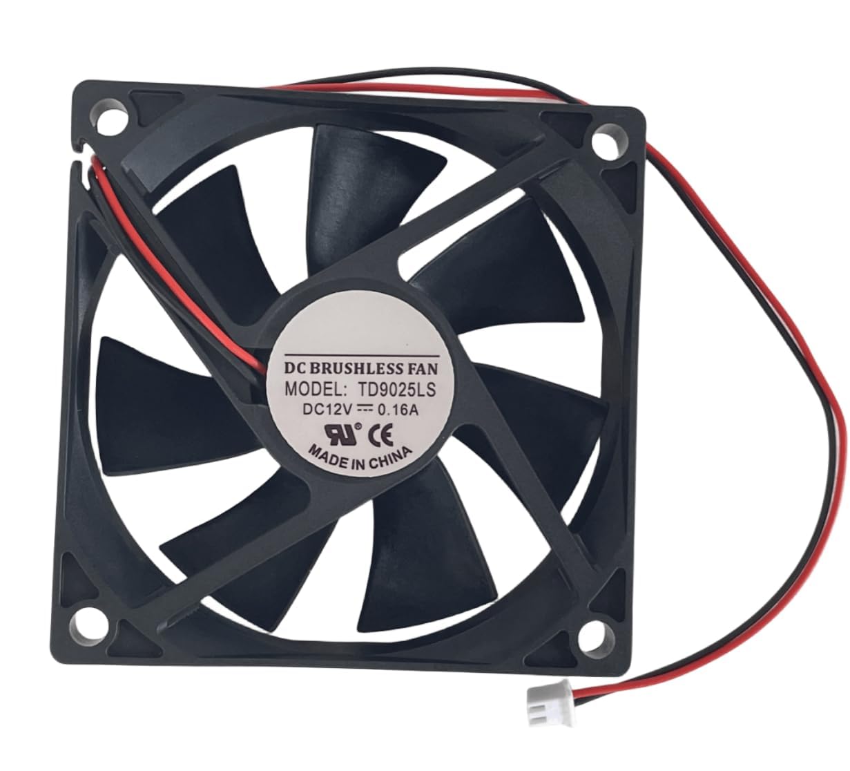 TD9025LS 12V 0.16A 9025 2-Wire 9CM Cooling Fan
