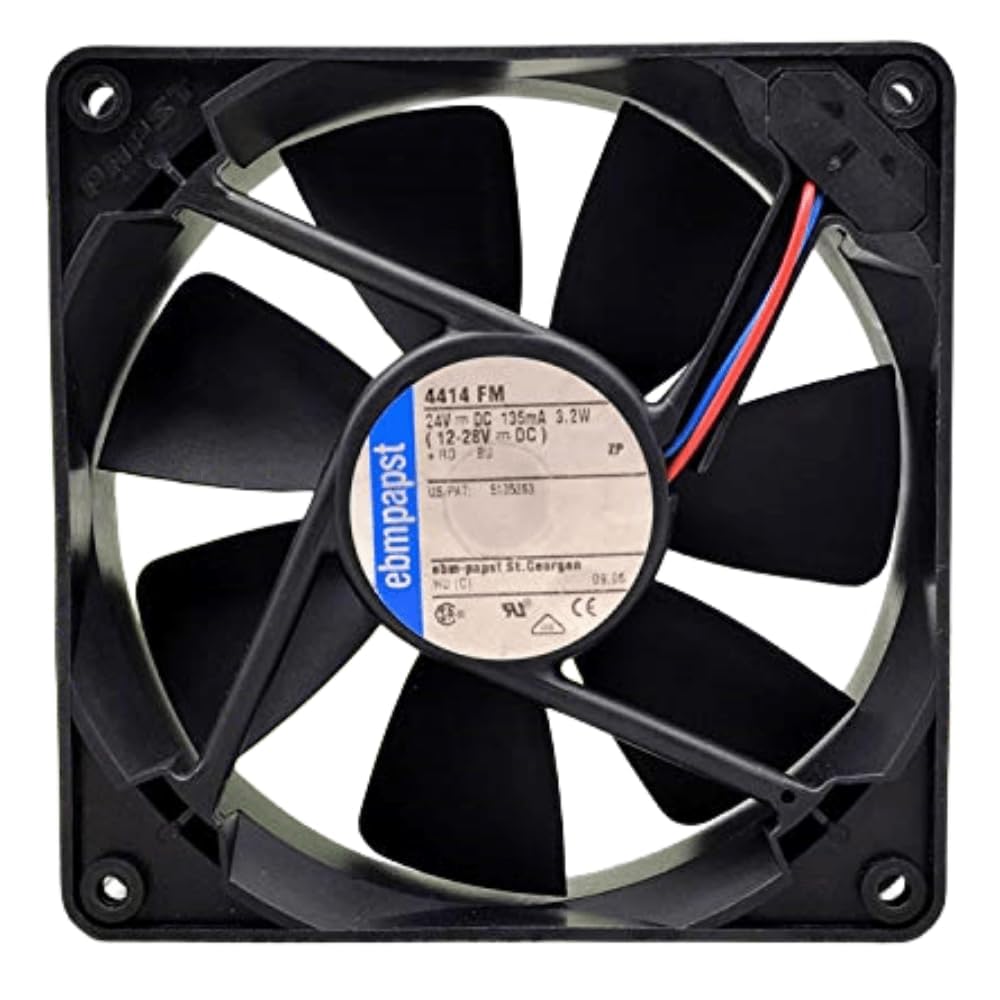 for 4414 FM 24V 3.2W 12025 12CM 2-Wire Inverter Cooling Fan 4414FM