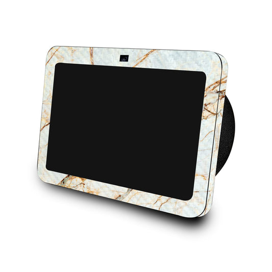 Carbon Fiber Skin Compatible with Amazon Echo Show 8 (3rd Gen, 2023) - Antique Marble - Premium 3M Vinyl Protective Wrap Decal Cover - Easy to Apply…