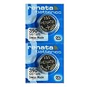 Renata 390 SR1130SW Batteries - 1.55V Silver Oxide 390 Watch Battery (2 Count)