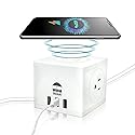 WBM Smart USB Power Strip with Wireless Charger,PG-02A-1