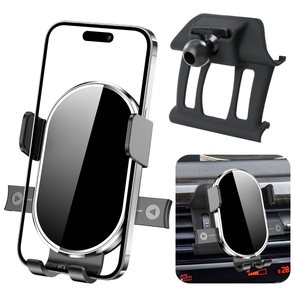 YEGZA Car Phone Holder for BMW X5 2014-2018?X6 2015-2019 SUV sDrive35i xDrive35i 40e Auto Accessories Navigation Bracket Interior Decoration Dashboard