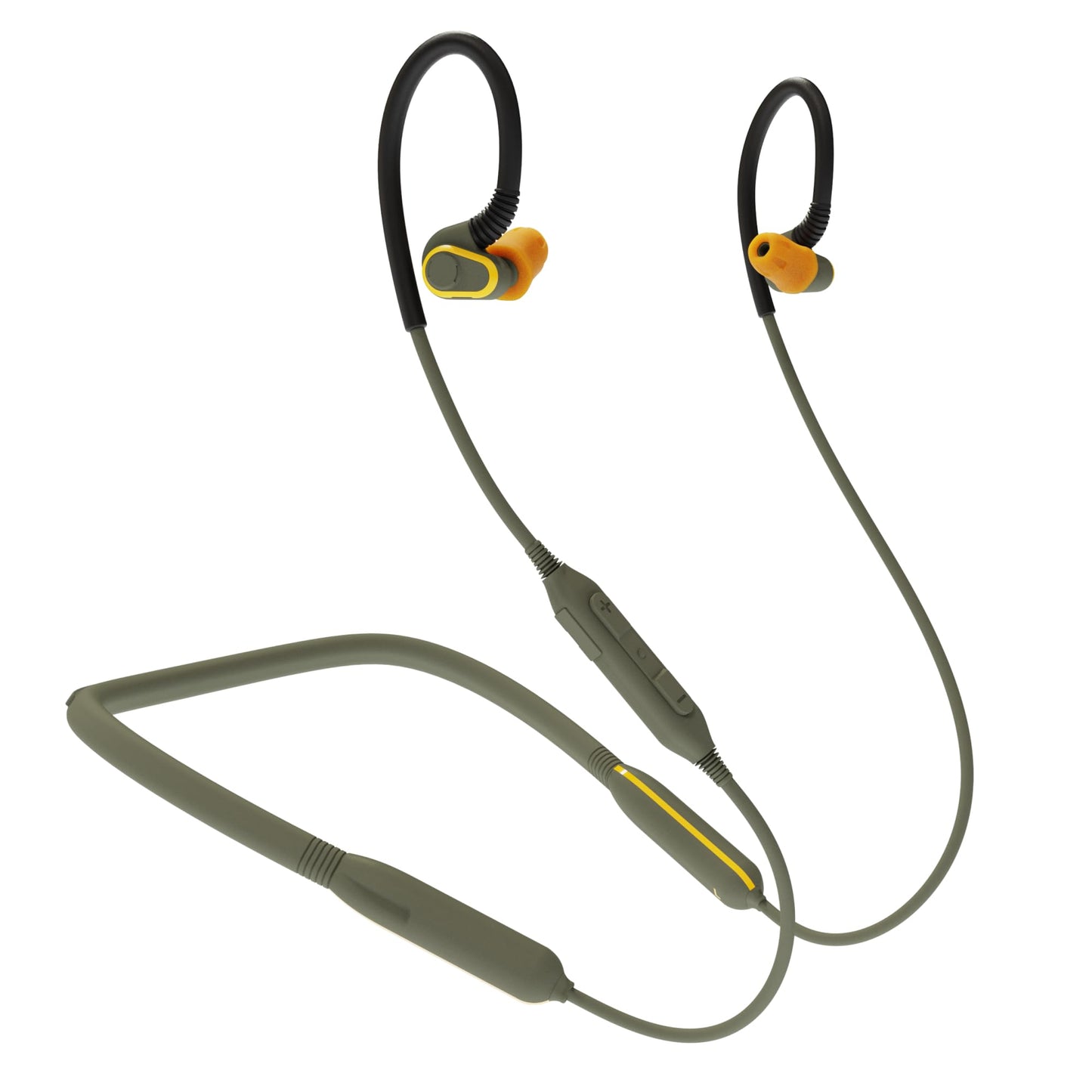 Elgin Rumble Gen 2 Bluetooth Earbuds, 31 dB Noise Reduction with Fusion Tips, IP67 Waterproof Wireless Earplugs, OSHA Compliant ANSI Certified…