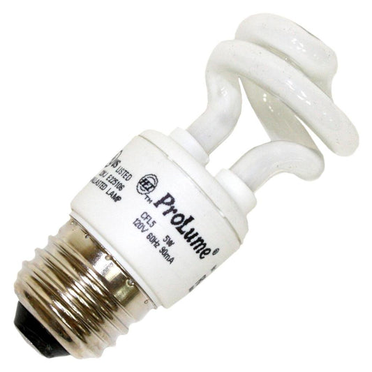 Halco 45014 - CFL5/35 Twist Medium Screw Base Compact Fluorescent Light Bulb