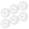 Alivation Motion Sensor Light Indoor, LED Closet Light Battery Operated, Night Light Under Cabinet Lighting, 3 AA Battery Powered, Puck Lights