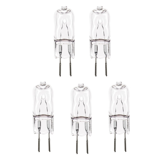 HMLUESR 5PCS Wax Warmer Bulbs 35 Watt Halogen Light Bulbs 2 Prong Light Bulbs Scentsy Light Bulbs for Warmer Wax Warmer Light Bulb for Full Size
