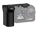 Grip Kit for DJI OSMO Action 5 Pro (for Original Cage), Handle Holder Expansion Mount DSLR Style with Shutter Button for DJI Osmo Action 5 Pro 4 3