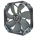 Scythe Kaze Flex 140mm Quiet Fan, PWM 300-1800RPM, Round Frame, Single Pack