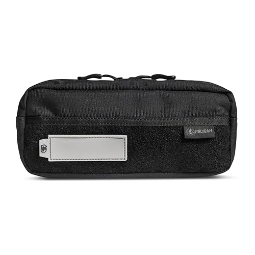 Pelican Aegis EDC Molle Pouch (8" x 4") - for Aegis Backpack and Duffel (Black)