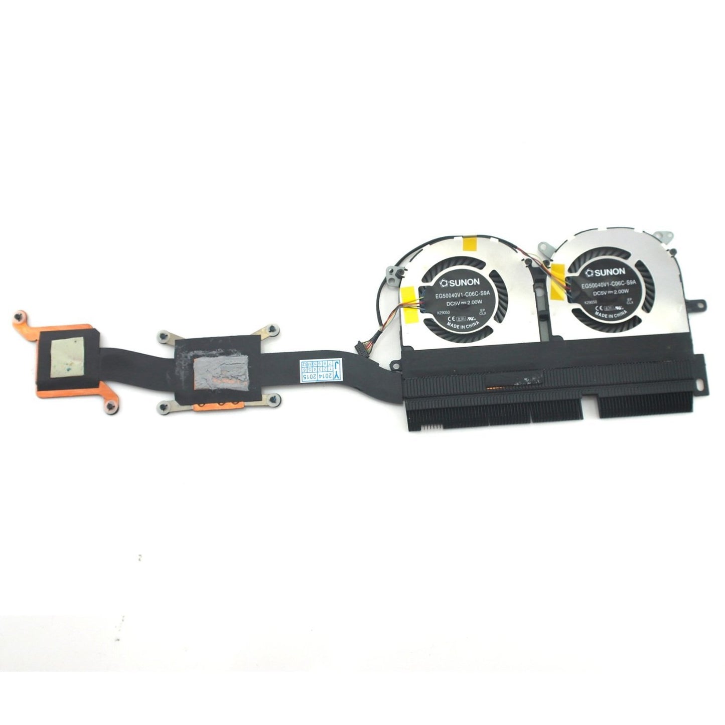 Gametown Laptop CPU Cooling Fan & Heatsink For Lenovo IdeaPad Yoga 13 Series Replacement Part Number EG50040V1-C06C-S9A