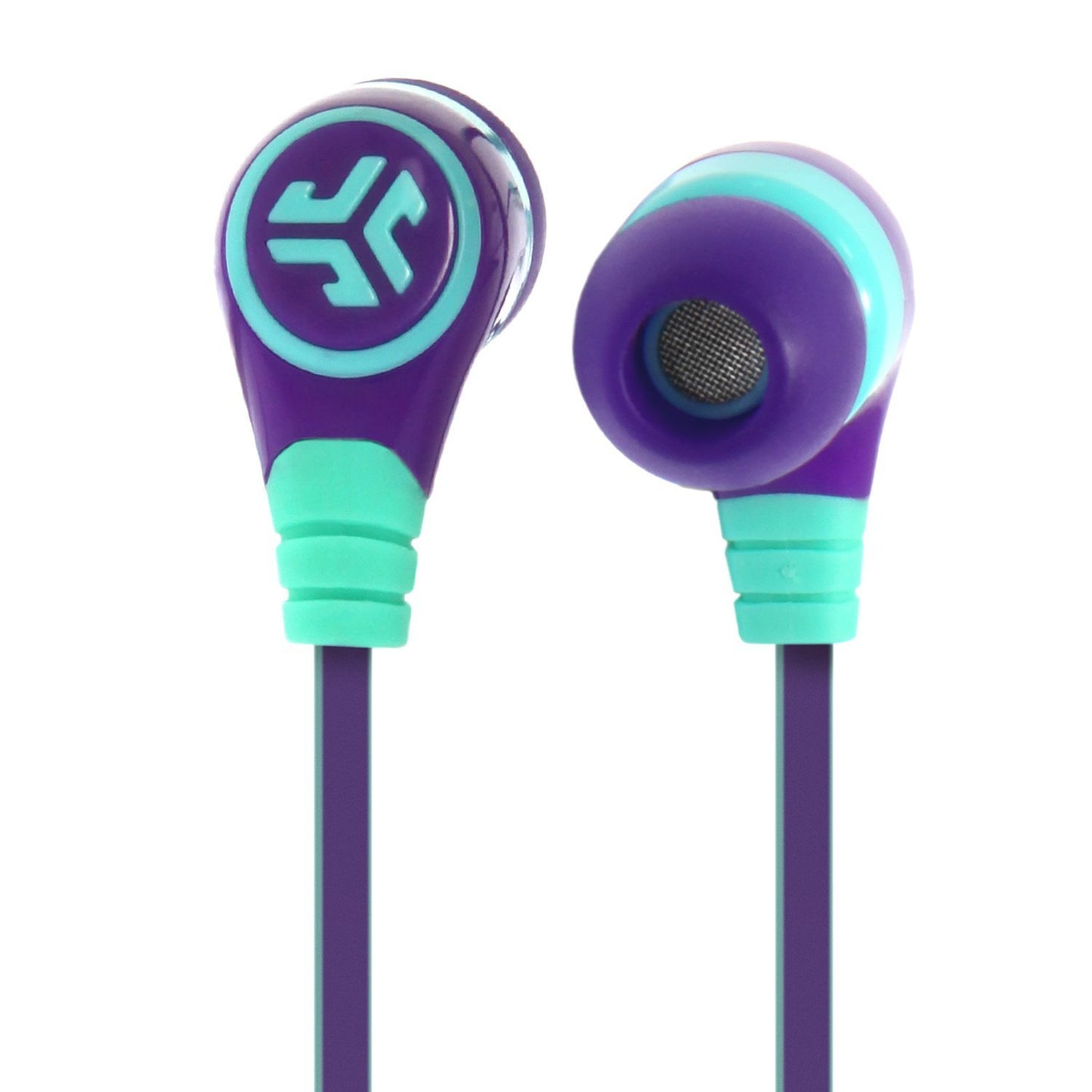 JLab Audio Diego in-Ear Earbud | 10mm Neodymium Micro Driver | Tangle-Free Flat Cable | Y-Connector with 3.5mm Audio Jack | Built-in Microphone…