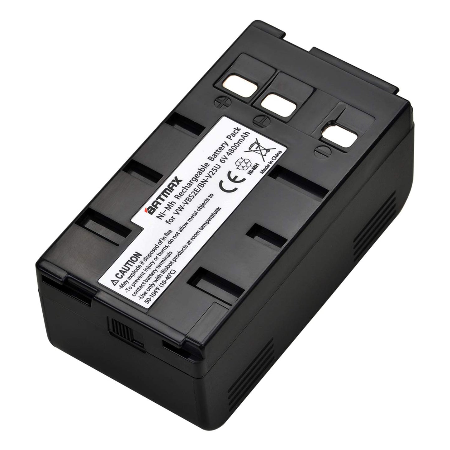 Batmax 4800mAh BN-V25U Battery for JVC BN-V10U, BN-V11U, BN-V12U, BN-V14U, BN-V15, BN-V18U, BN-V22U, BN-V24U, BN-V25U PANASONIC PV-BP15 PV-BP17