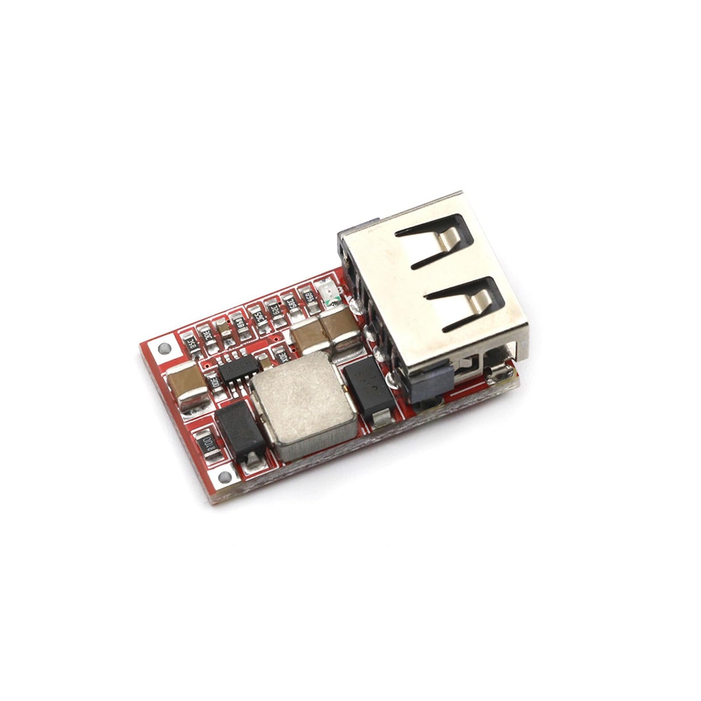 KEAcvise 5Pieces DC-DC Buck Converter USB Charger Module, 6V-24V Input to 5V 3A Output, High-Efficiency Step-Down Power Module