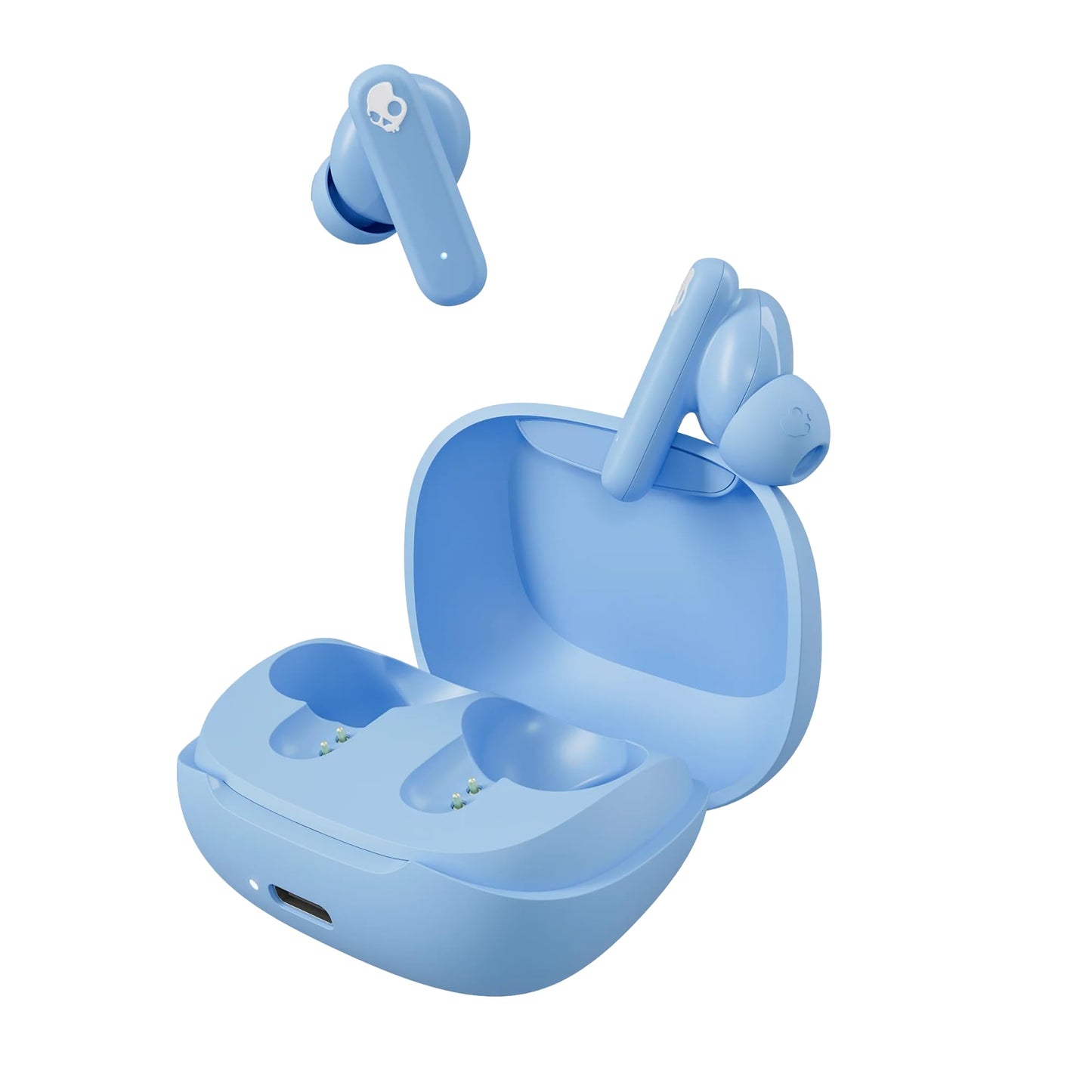 Skullcandy Smokin’ Buds Wireless Noise Isolating Earbuds - Preppy Blue