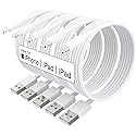 [ MFi Certified ] 5Pack 10ft iPhone Charger Cable, Long Lightning Cable 10 Foot, High Fast 10 Feet iPhone Charging Cable Cord Connector for iPhone 12…