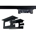Iron Prints Desk Mount Kit for Arturia MiniFuse 1, 2, & 4 - Under Desk Mount Brackets with Reversible Clips - Secure Mounting Accessories
