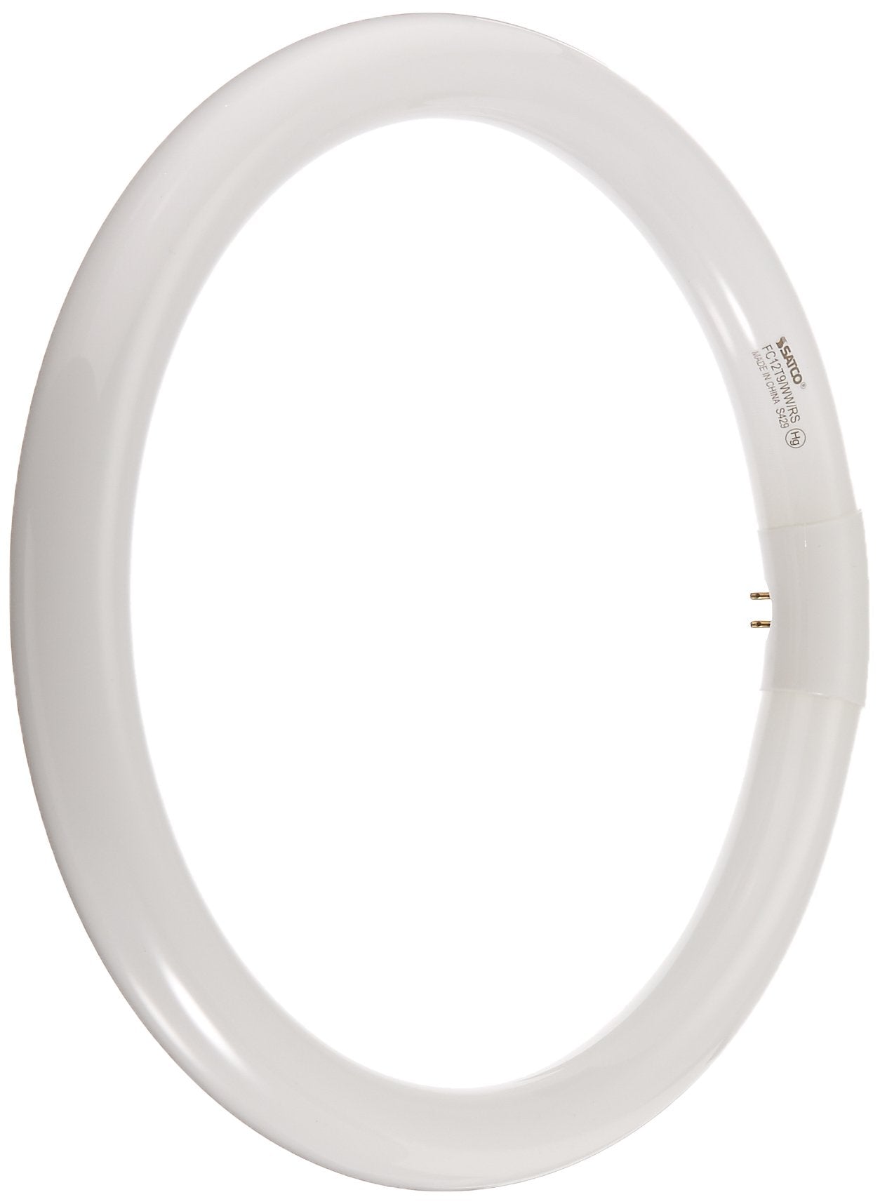 Satco S6505 Transitional Light Bulb in White finish, 12.00 inches