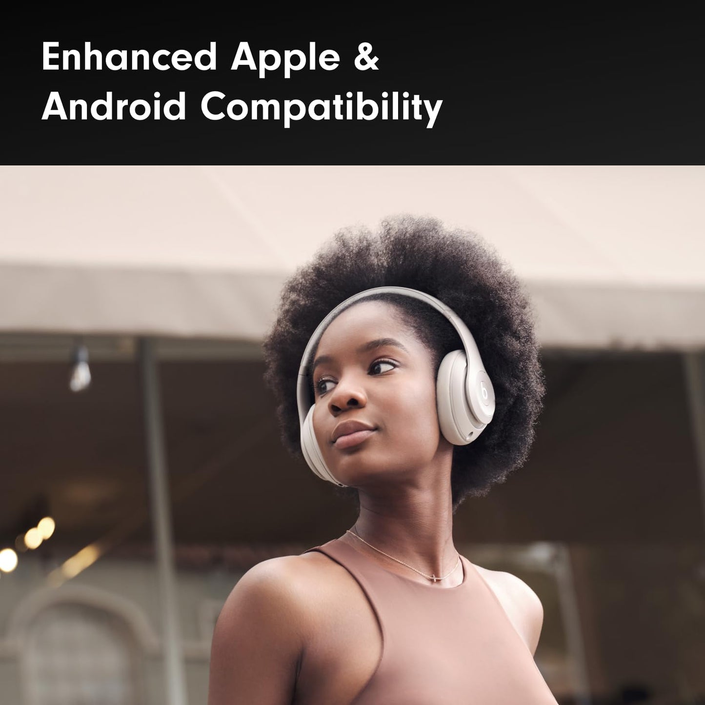 Beats Studio Pro (Renewed Premium) Wireless Bluetooth Noise Cancelling Headphones - Sandstone