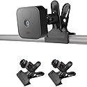 iTODOS 2 Pack Clip Clamp Mount for Blink Outdoor 4 (4th Gen)/(3rd Gen)/XT/XT2/Mini, Metal Holder, Camera Mount Attach Wherever You Like Without Tools