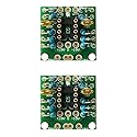 Ximimark 2Pcs Dual OP Amp Preamp DC Amplification Board PCB for NE5532 OPA2134 OPA2604 AD826