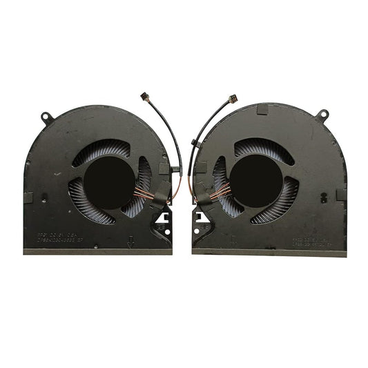 (1 Pair) New CPU GPU Cooling Fan Intended for Razer Blade 15 Advanced (Mid 2021) RZ09-0409 RZ09-0409BE RZ09-0409CE RZ09-0409AE Series Laptop DC5V FPG1