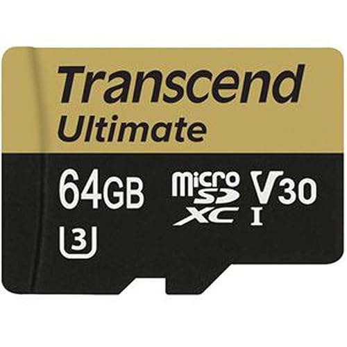 Transcend Microsd Card UHS-I U3 V30 Compatible Series