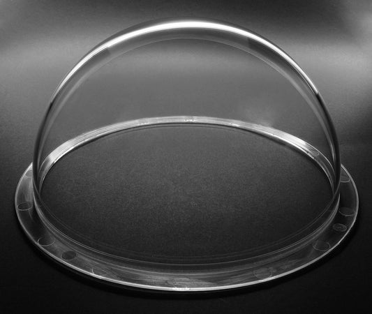 JMX 6.2 Inch Acrylic Indoor/Outdoor CCTV Replacement Clear Dome Camera Cover Security Camera Housing