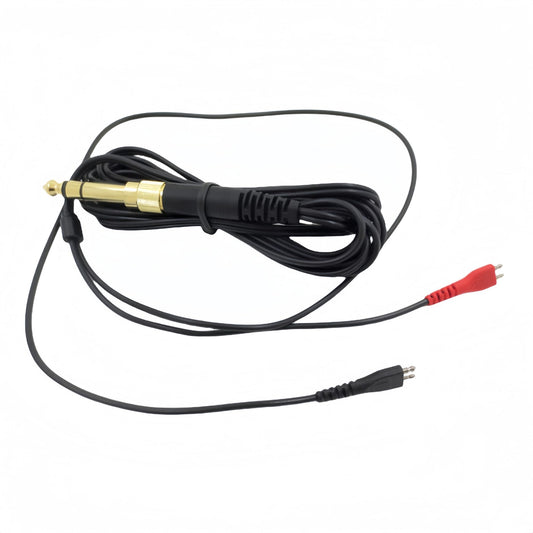 Rillpac Replacement Lightweight 2 Meters Audio Cables for Sennheiser HD25 HD560 HD540 HD430 HD250 Headphones Extension Cord with 6.35mm Adapter…