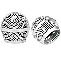 JXRYWF Replacement Ball Head Mesh Microphone Grille for Shure PG48 PG58 PGA48 PGA58 PGX2 BLX288 PG288 PGX24 Microphone