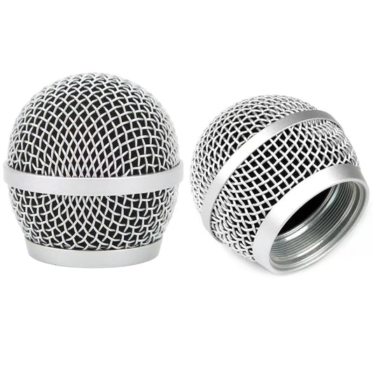 JXRYWF Replacement Ball Head Mesh Microphone Grille for Shure PG48 PG58 PGA48 PGA58 PGX2 BLX288 PG288 PGX24 Microphone