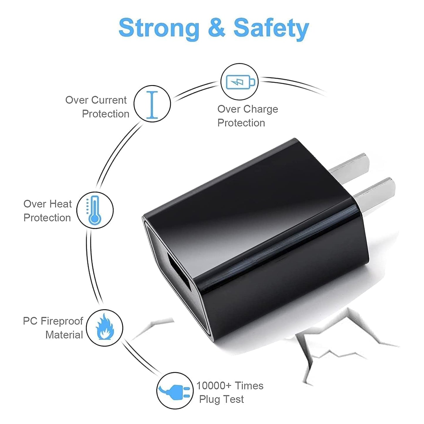 Wall Charger for Jitterbug Lively Smart 3rd Smart 4?Jitterbug Flip 2nd Gen Phone,Bose SoundLink Flex, Sport Earbuds,Sleep Buds 2,QC Earbuds II Bose