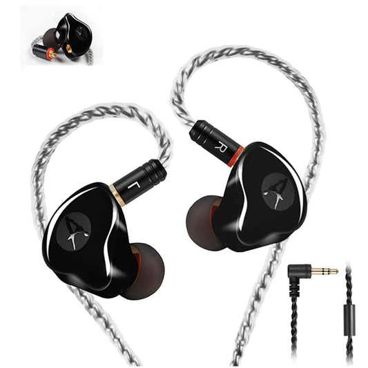 in-Ear Monitors in Ear Headphone Earbuds Wired Earphone Dual Drivers Headphone with MMCX Detachable Cables,Noise-Isolating Comfort Earbud…