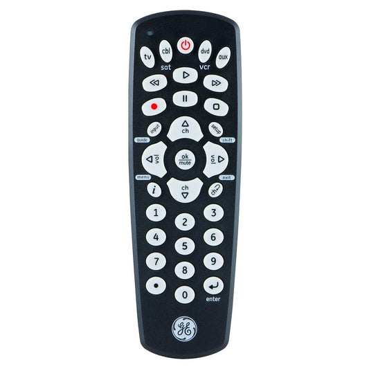 GE Universal Remote Control for Samsung, Vizio, LG, Sony, Sharp, Roku, Apple TV, TCL, Panasonic, Smart TVs, Streaming Players, Blu-ray, DVD, 4-Device